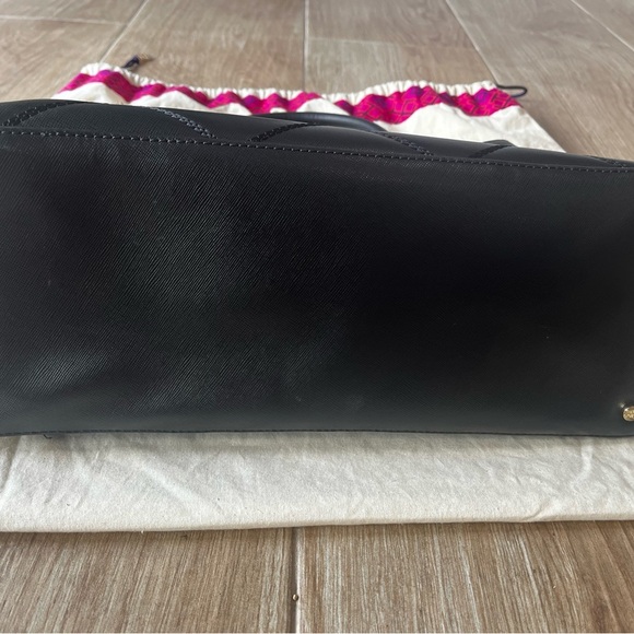 Tory Burch Robinson Stitches Double Zip Tote - Picture 9 of 11